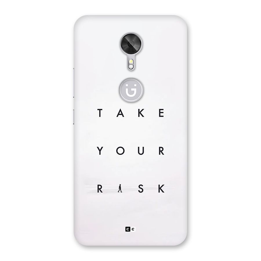 Take Your Risk Back Case for Gionee A1