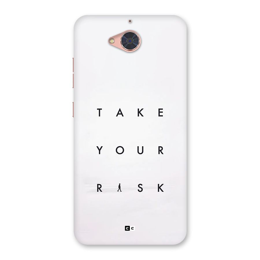 Take Your Risk Back Case for Gionee S6 Pro