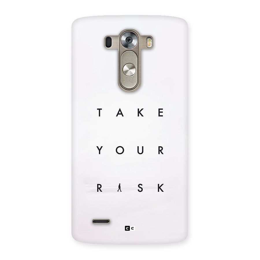 Take Your Risk Back Case for LG G3
