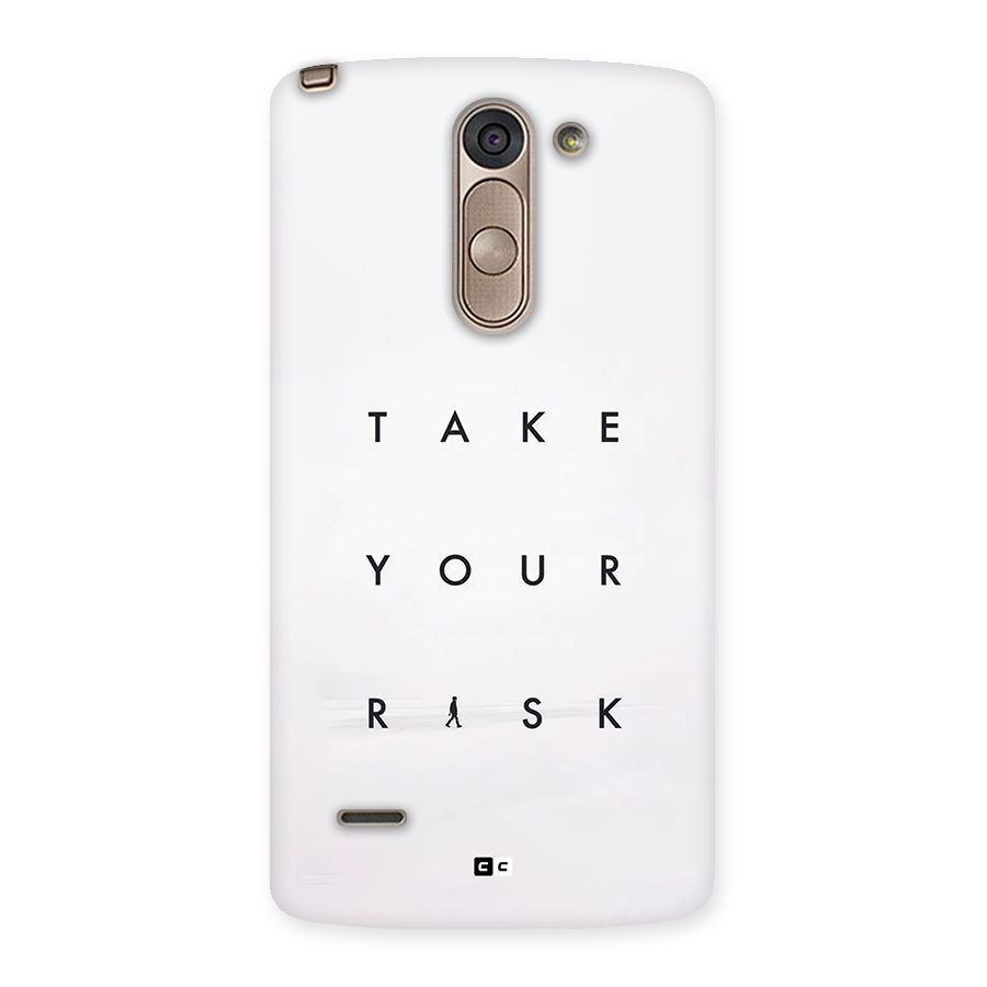 Take Your Risk Back Case for LG G3 Stylus