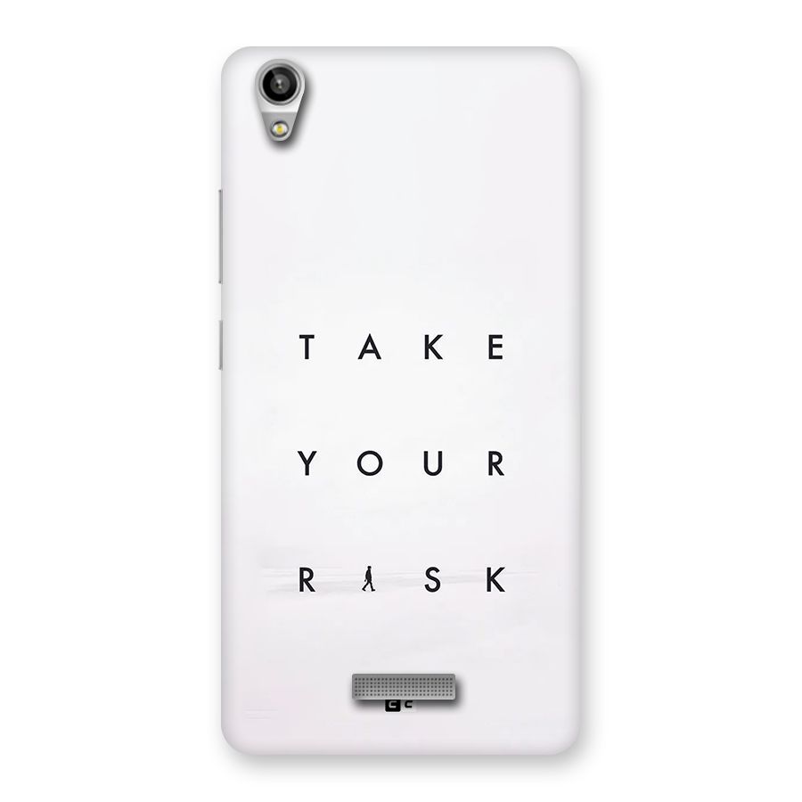 Take Your Risk Back Case for Lava Pixel V1