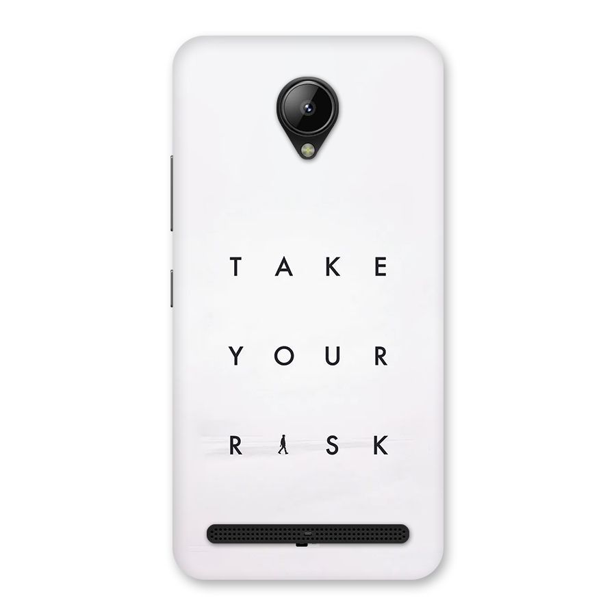Take Your Risk Back Case for Lenovo C2