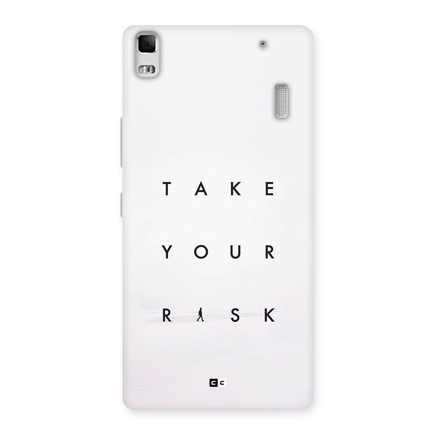Take Your Risk Back Case for Lenovo K3 Note