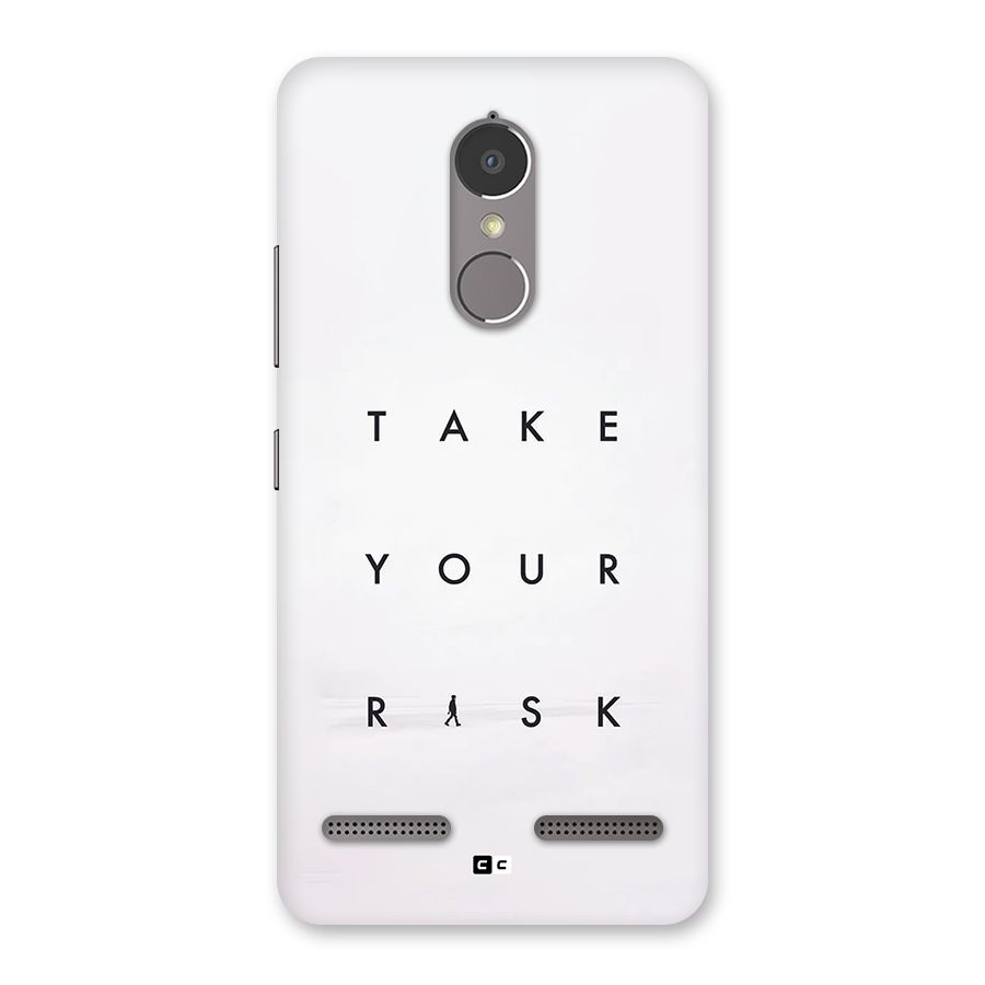 Take Your Risk Back Case for Lenovo K6 Power