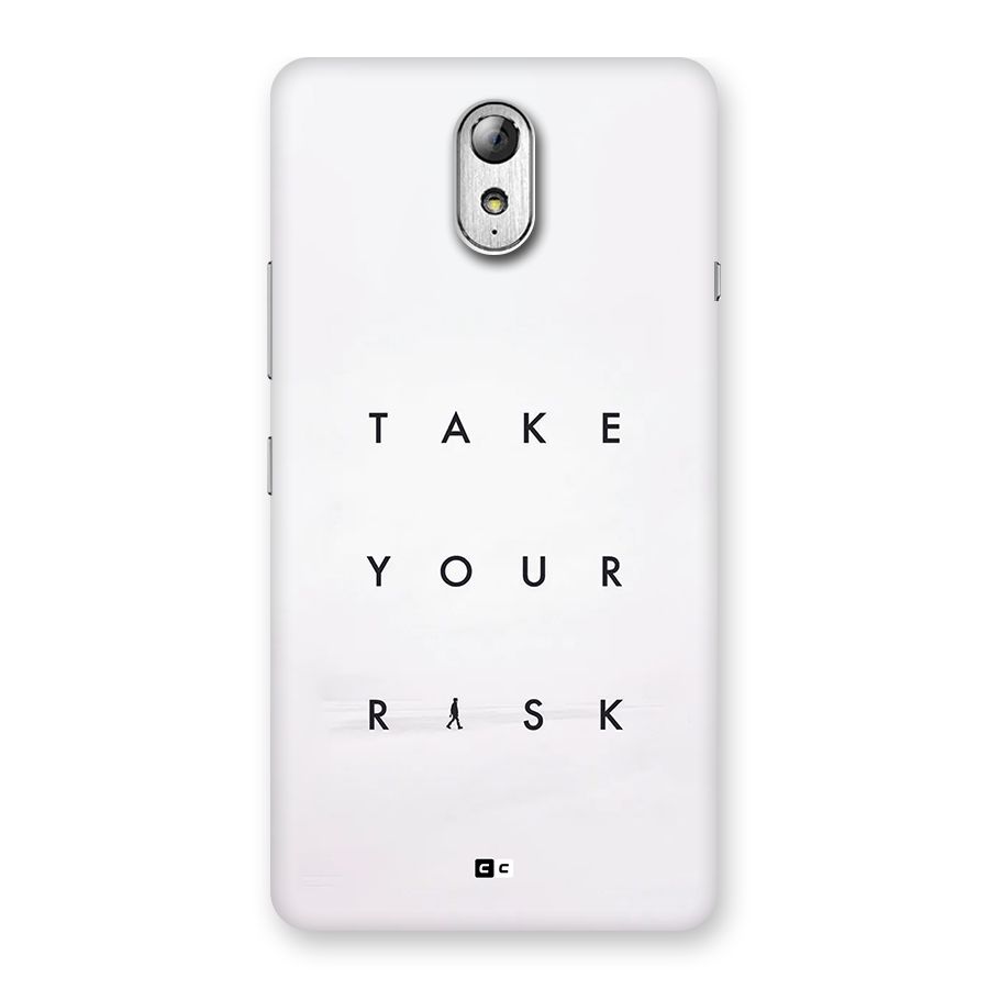 Take Your Risk Back Case for Lenovo Vibe P1M