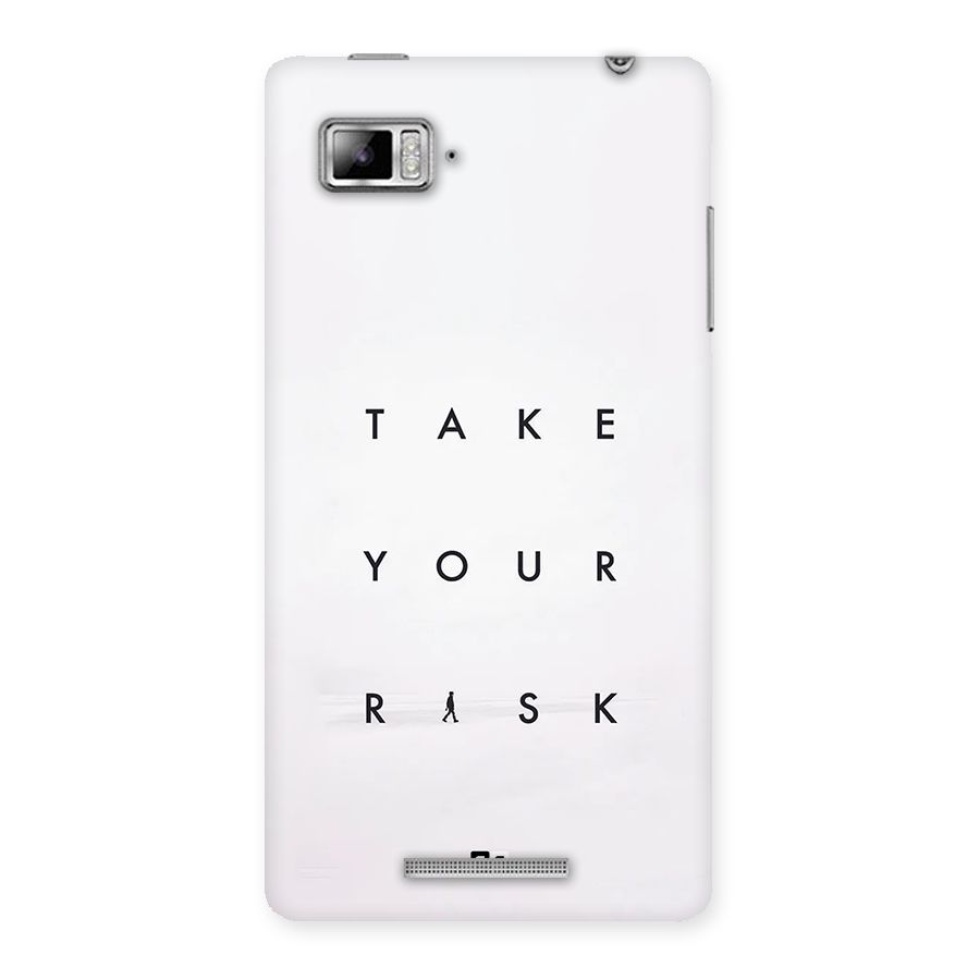 Take Your Risk Back Case for Lenovo Vibe Z K910