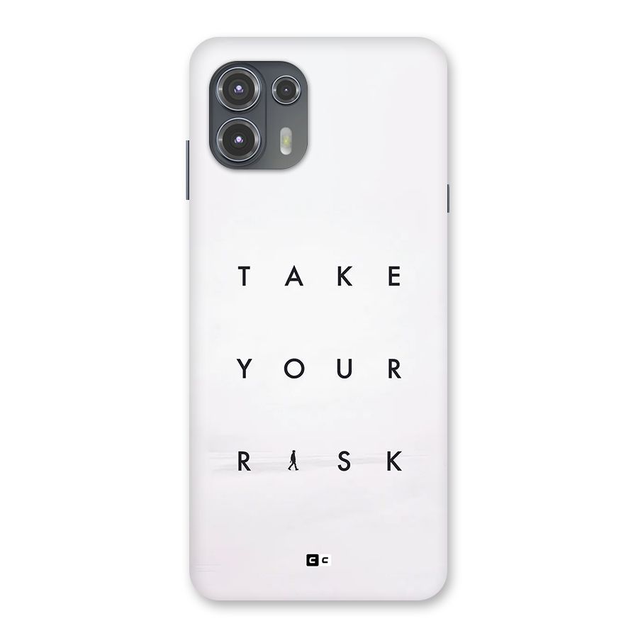 Take Your Risk Back Case for Motorola Edge 20 Fusion