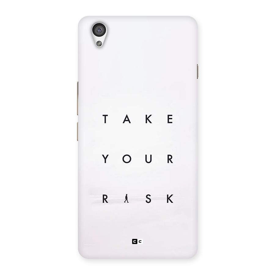 Take Your Risk Back Case for OnePlus X