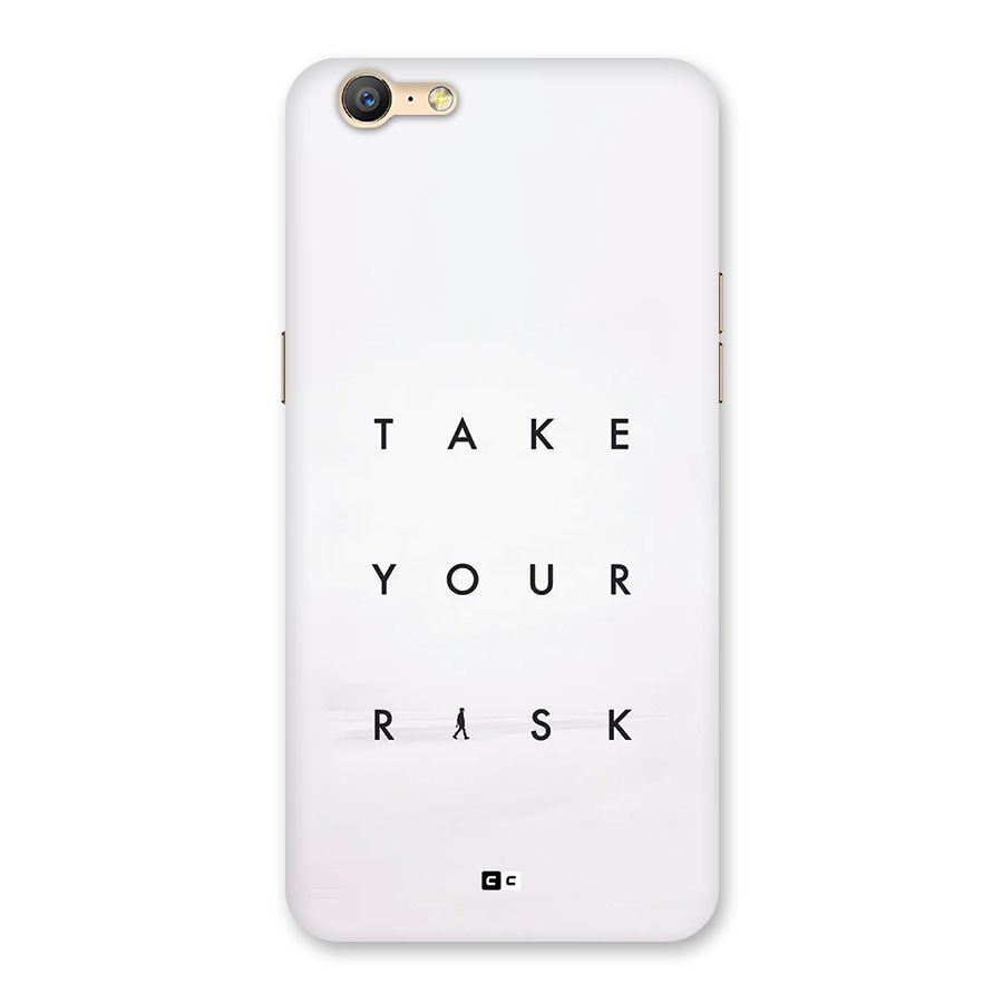 Take Your Risk Back Case for Oppo A39