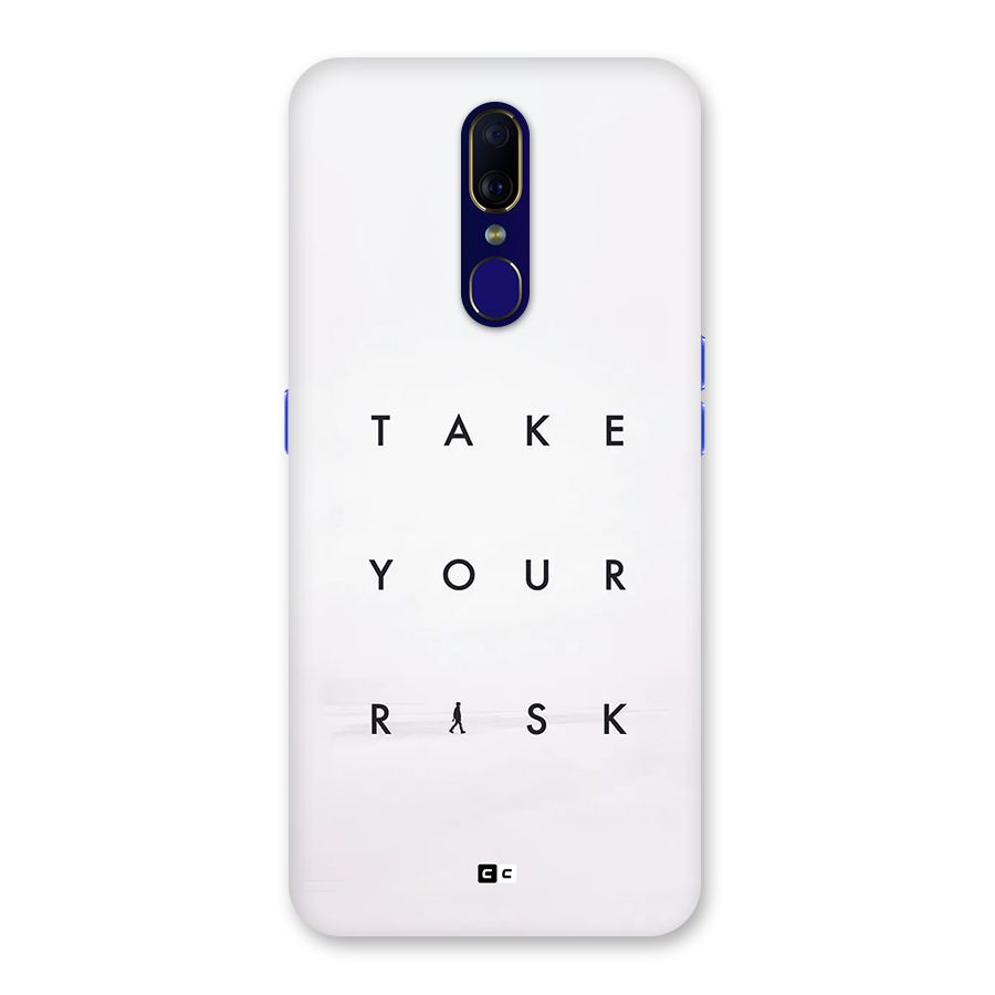 Take Your Risk Back Case for Oppo A9