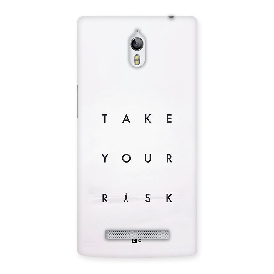 Take Your Risk Back Case for Oppo Find 7