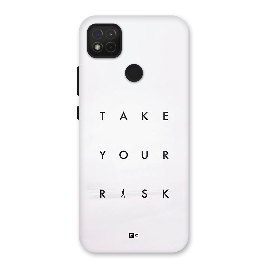 Take Your Risk Back Case for Redmi 9