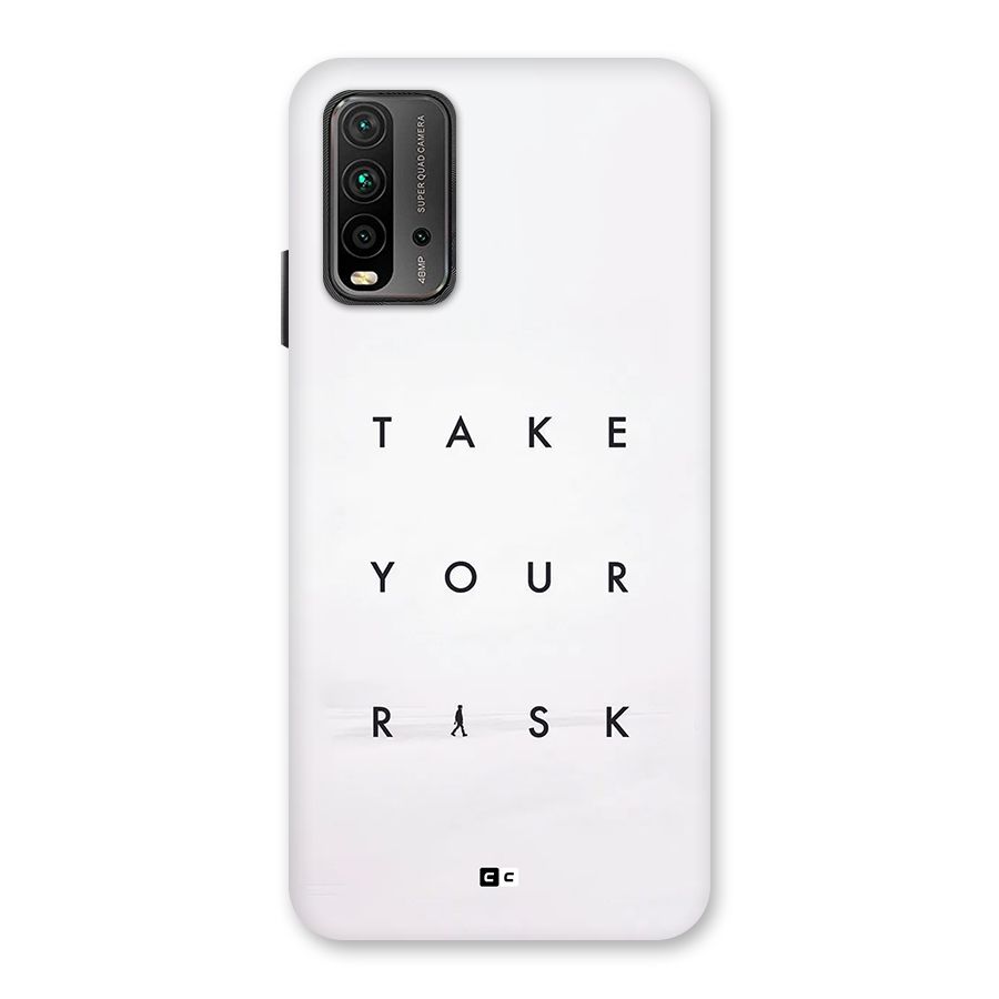 Take Your Risk Back Case for Redmi 9 Power