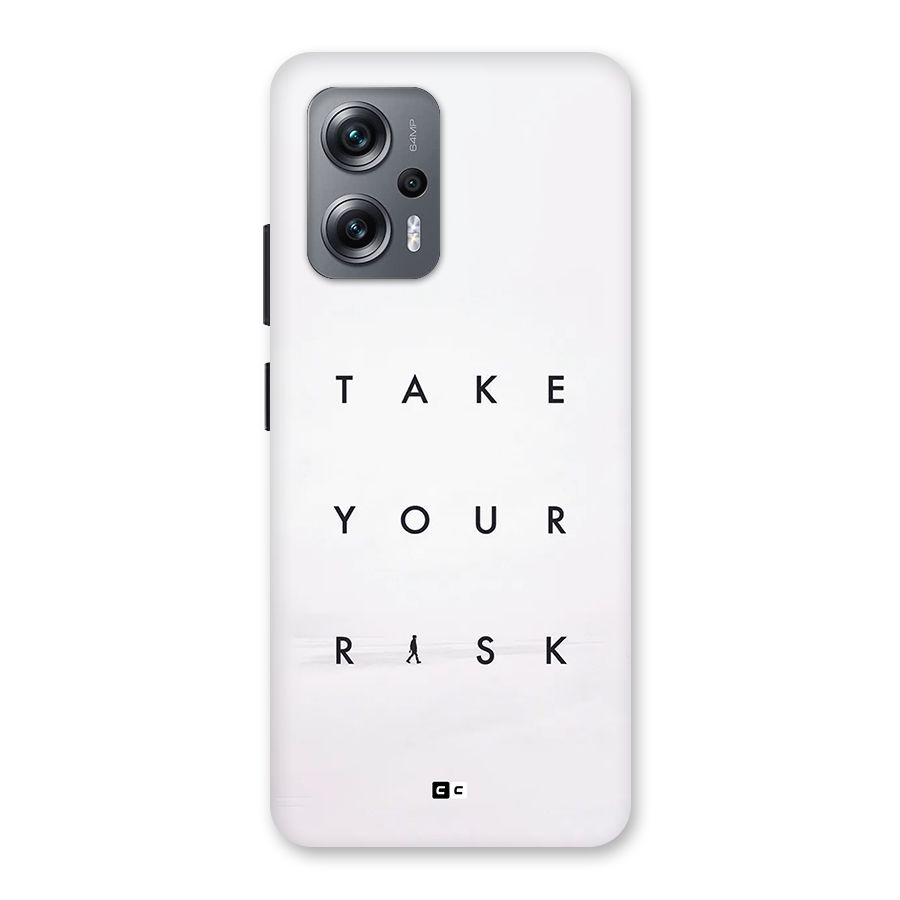 Take Your Risk Back Case for Redmi K50i