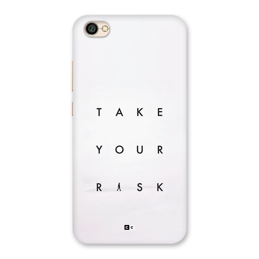 Take Your Risk Back Case for Redmi Y1 Lite