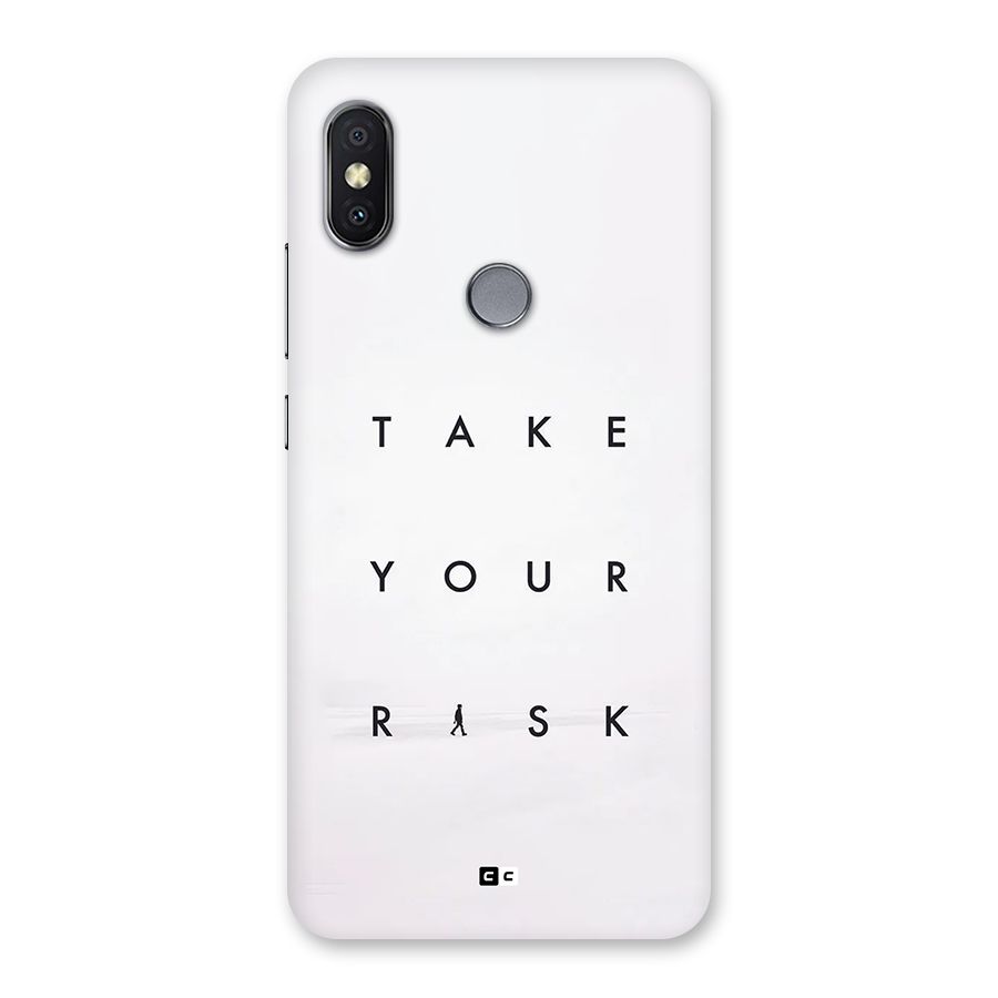 Take Your Risk Back Case for Redmi Y2