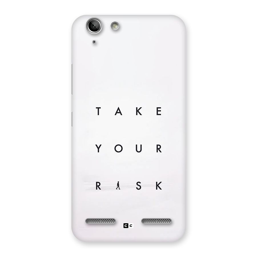 Take Your Risk Back Case for Vibe K5 Plus