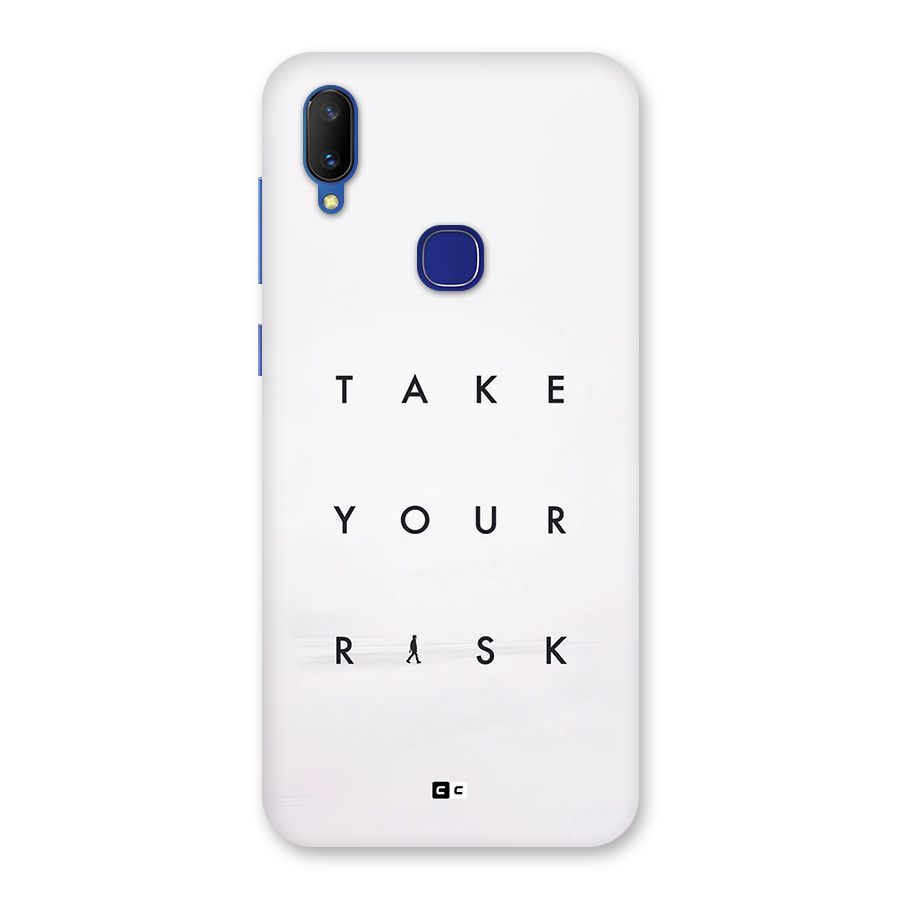 Take Your Risk Back Case for Vivo V11