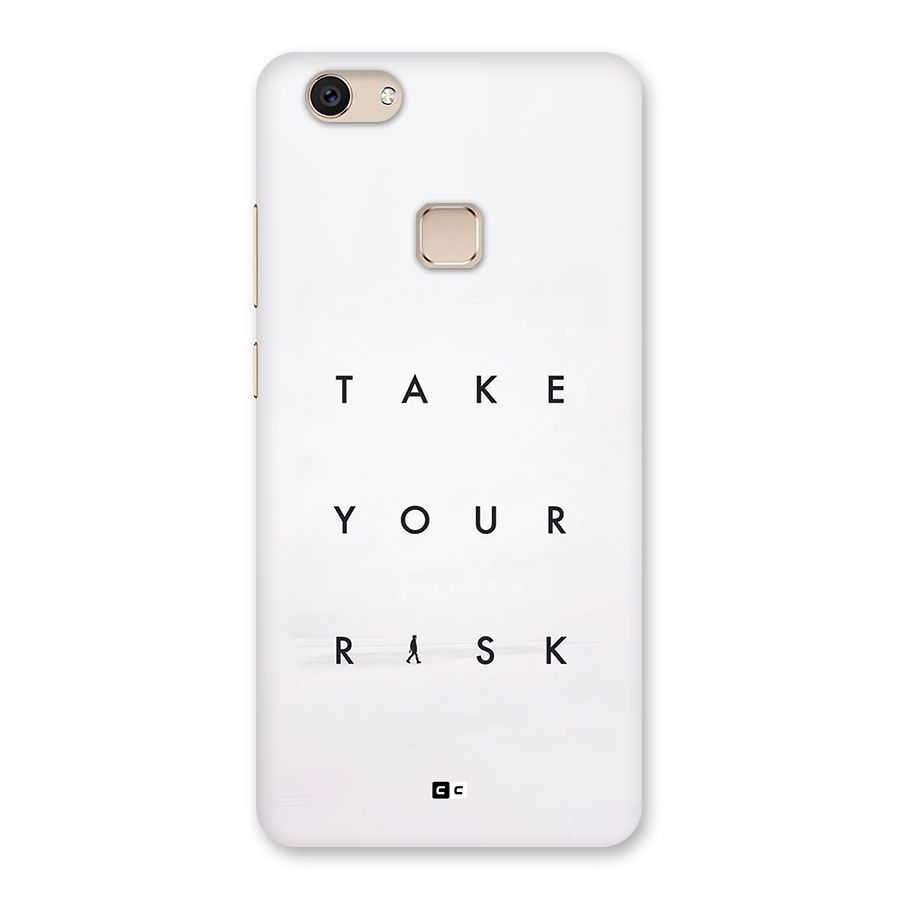 Take Your Risk Back Case for Vivo V7
