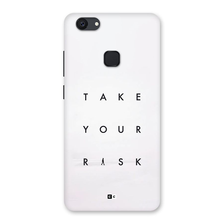 Take Your Risk Back Case for Vivo V7 Plus