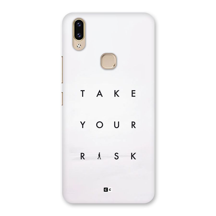 Take Your Risk Back Case for Vivo V9 Youth