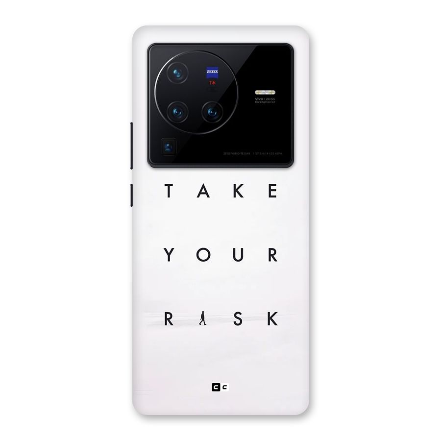 Take Your Risk Back Case for Vivo X80 Pro