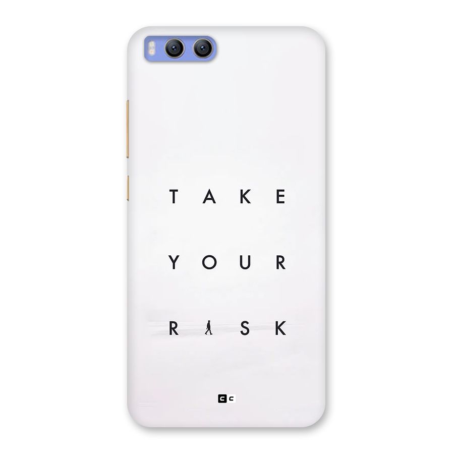 Take Your Risk Back Case for Xiaomi Mi 6