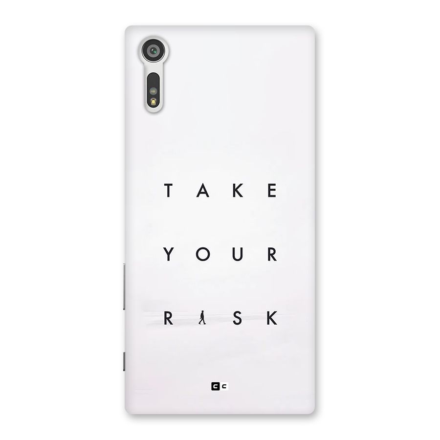 Take Your Risk Back Case for Xperia XZ