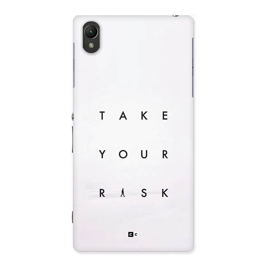 Take Your Risk Back Case for Xperia Z1