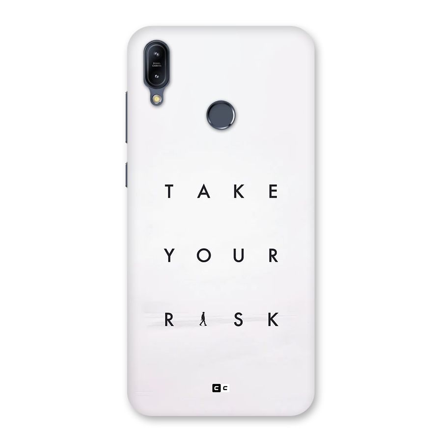 Take Your Risk Back Case for Zenfone Max M2
