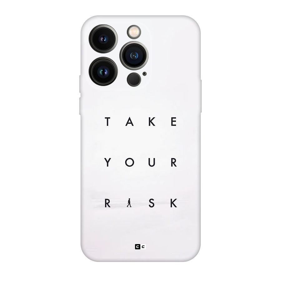 Take Your Risk Back Case for iPhone 14 Pro