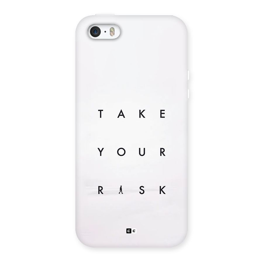 Take Your Risk Back Case for iPhone SE 2016