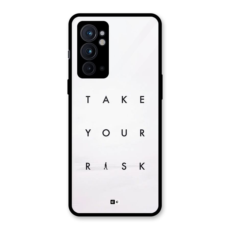 Take Your Risk Glass Back Case for OnePlus 9RT 5G