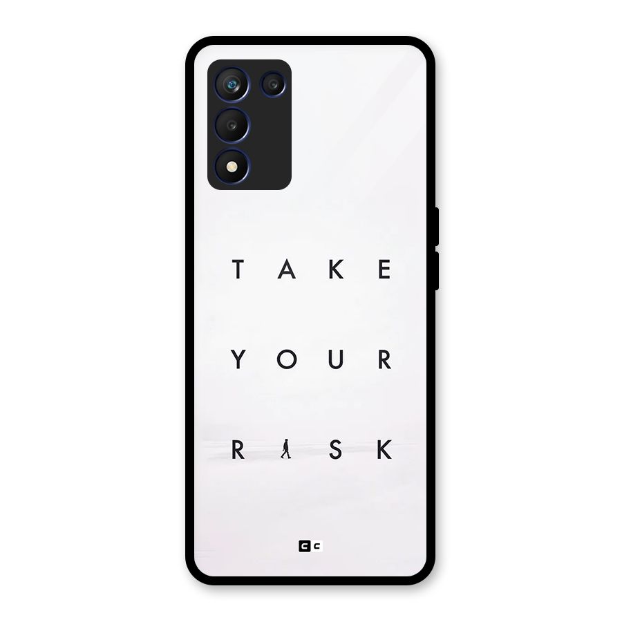 Take Your Risk Glass Back Case for Realme 9 5G Speed
