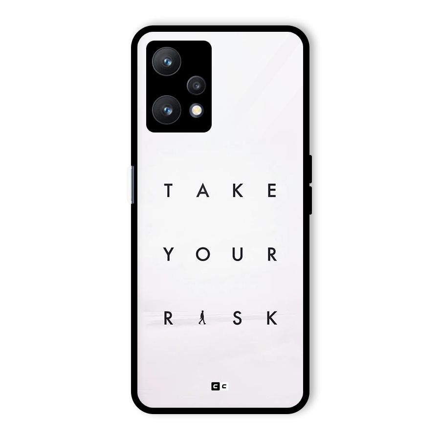Take Your Risk Glass Back Case for Realme 9 Pro 5G