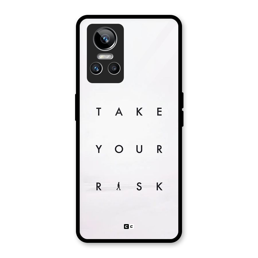 Take Your Risk Glass Back Case for Realme GT Neo 3