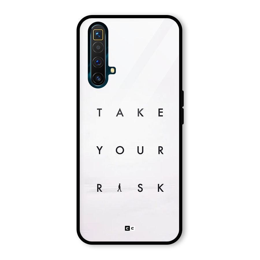 Take Your Risk Glass Back Case for Realme X3