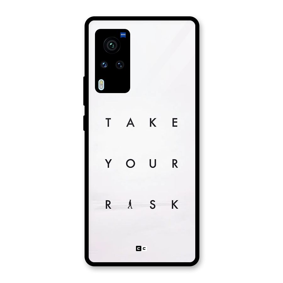 Take Your Risk Glass Back Case for Vivo X60 Pro