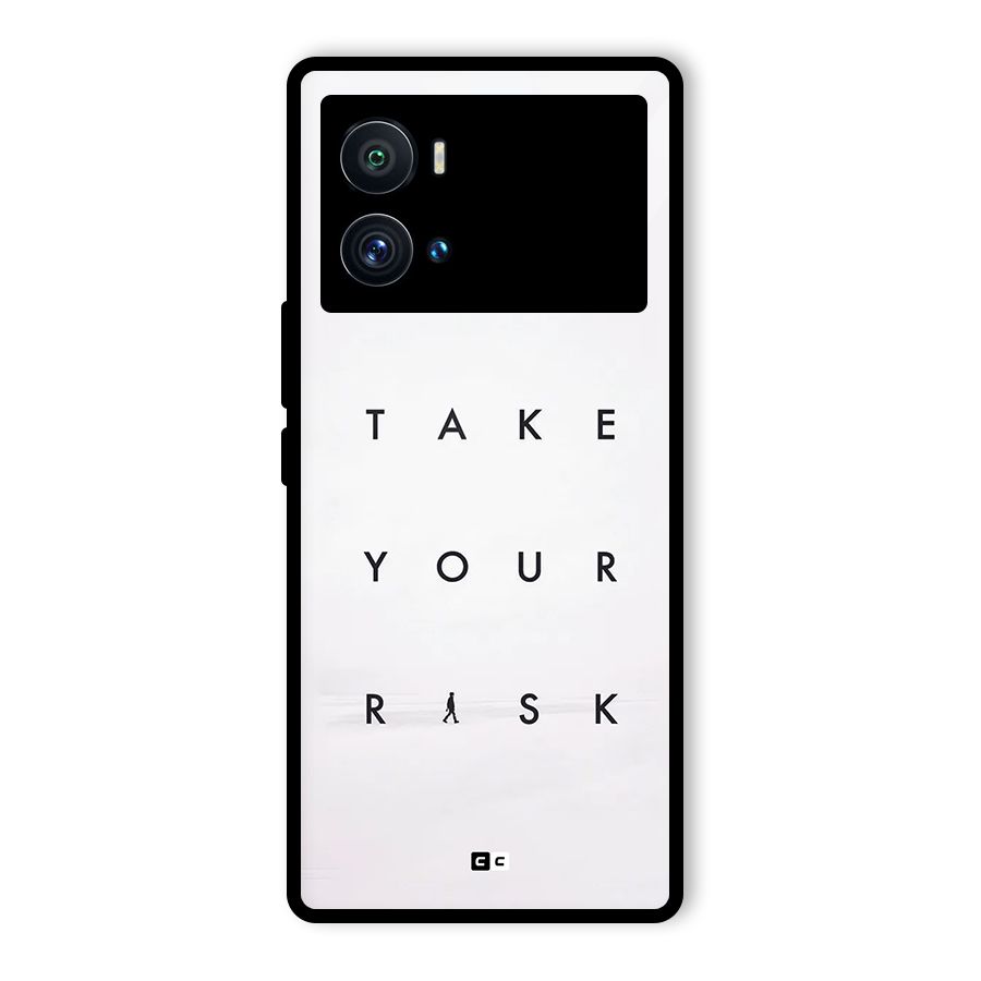 Take Your Risk Glass Back Case for Vivo iQOO 9 Pro
