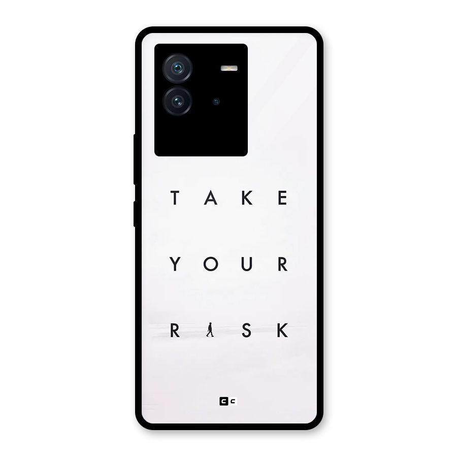 Take Your Risk Glass Back Case for Vivo iQOO Neo 6 5G