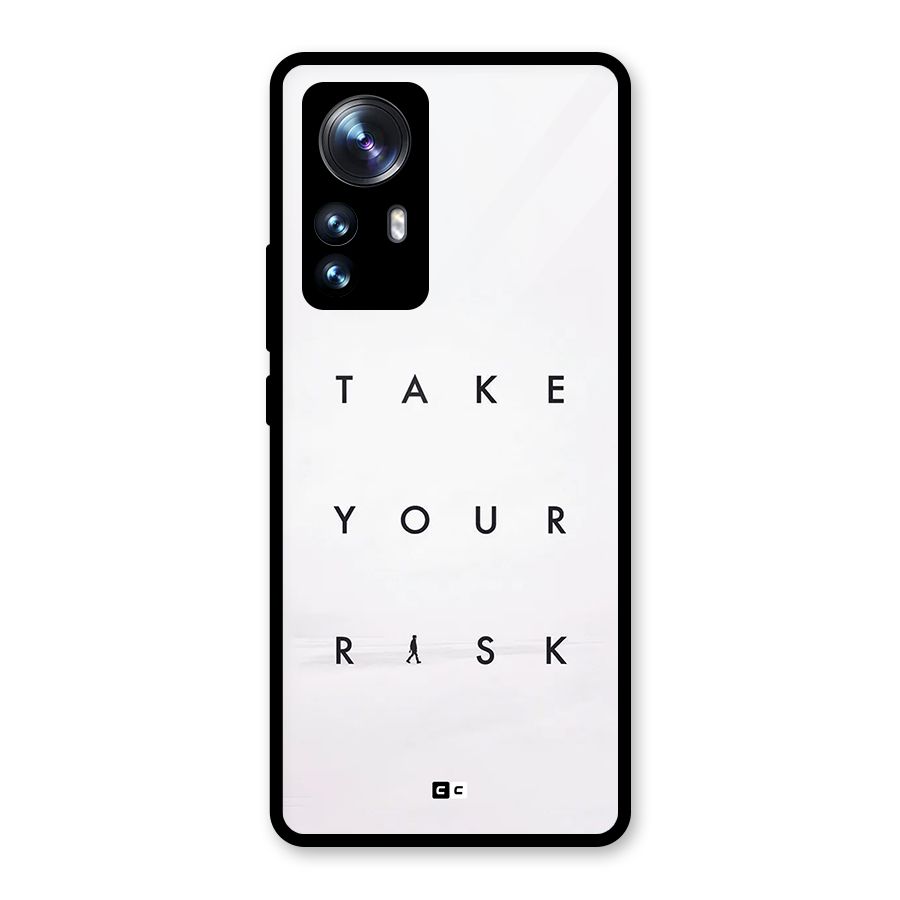Take Your Risk Glass Back Case for Xiaomi 12 Pro