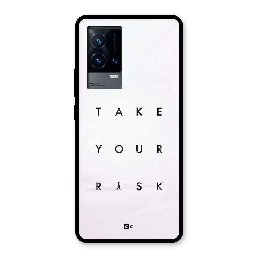 Take Your Risk Glass Back Case for iQOO 9 5G