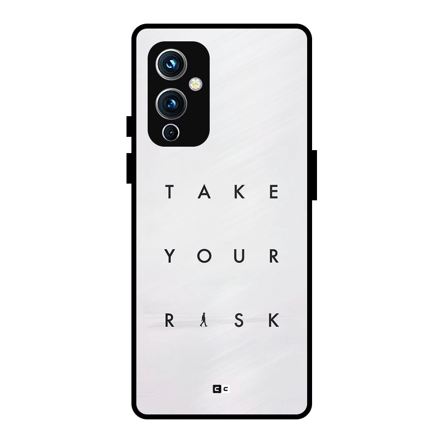 Take Your Risk Metal Back Case for OnePlus 9