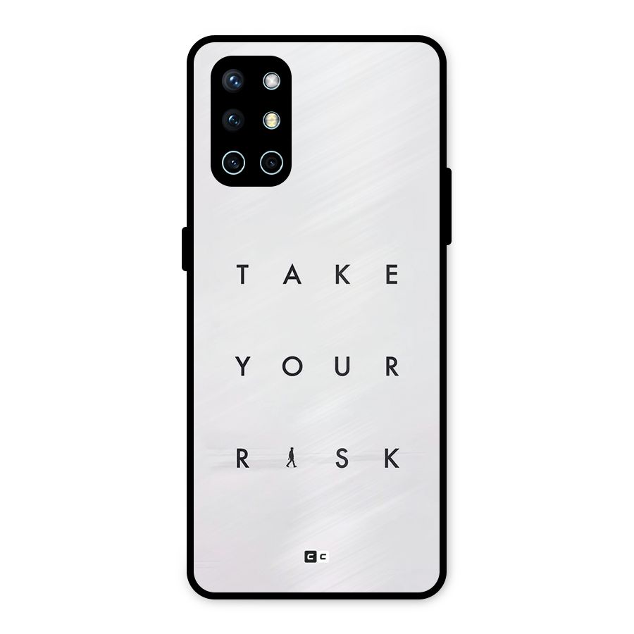 Take Your Risk Metal Back Case for OnePlus 9R