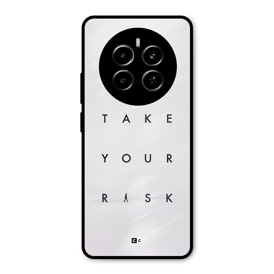 Take Your Risk Metal Back Case for Realme P1