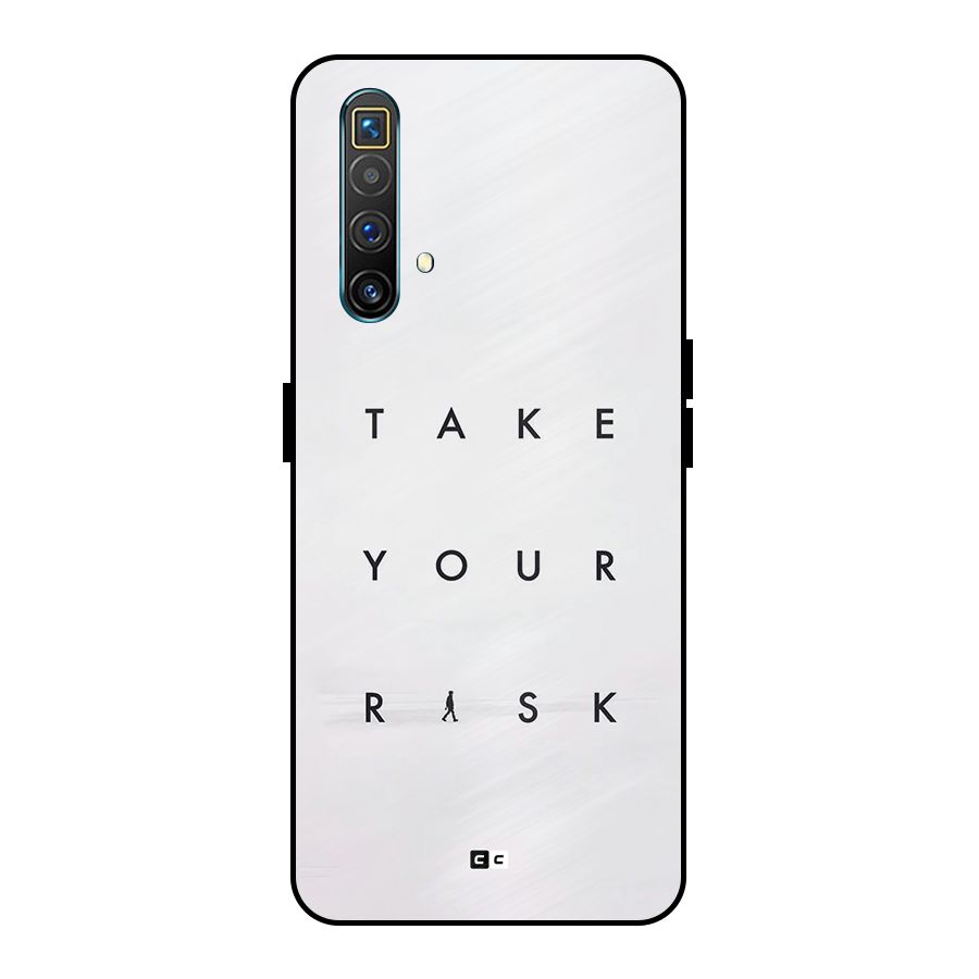 Take Your Risk Metal Back Case for Realme X3