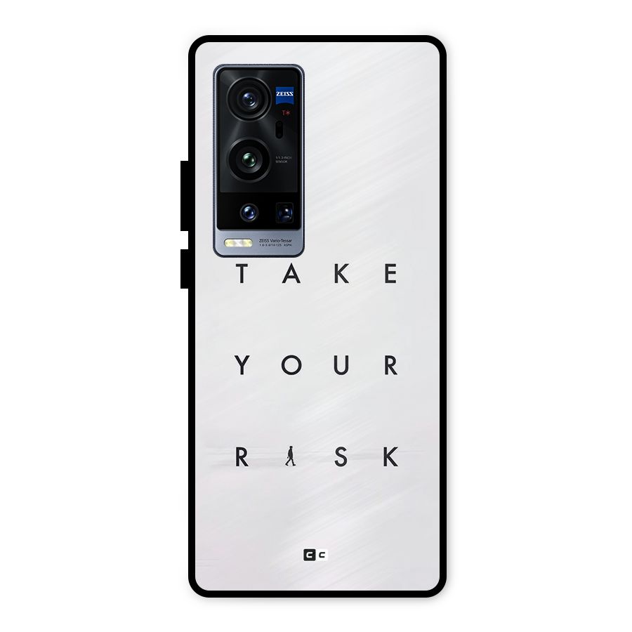 Take Your Risk Metal Back Case for Vivo X60 Pro Plus