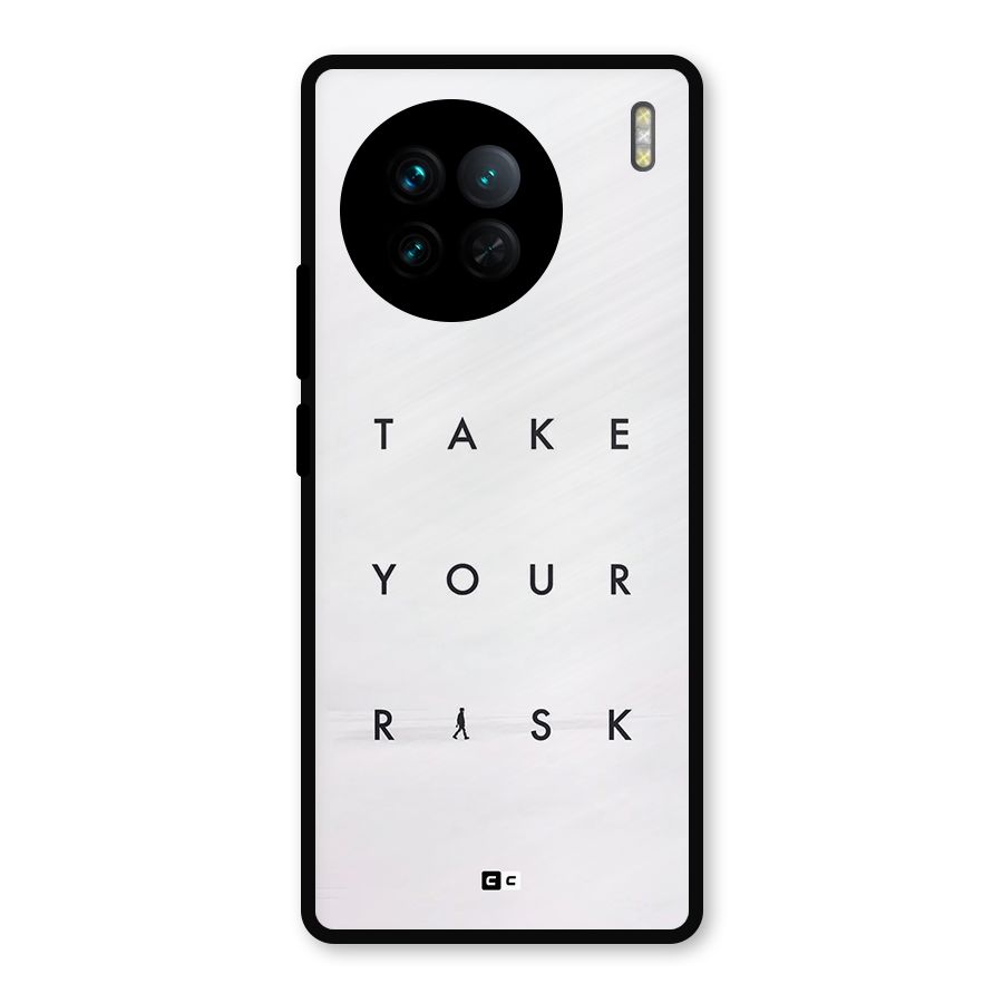 Take Your Risk Metal Back Case for Vivo X90