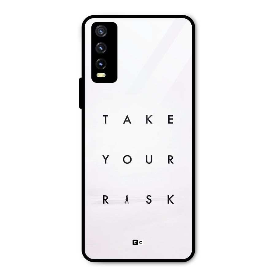 Take Your Risk Metal Back Case for Vivo Y20