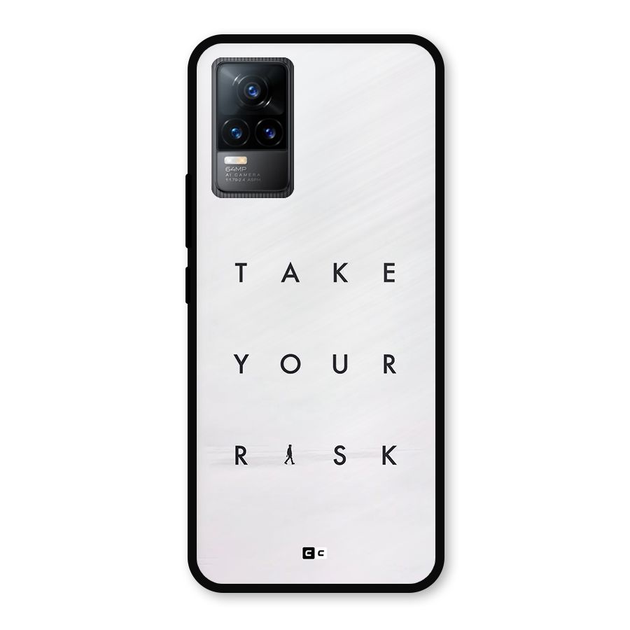 Take Your Risk Metal Back Case for Vivo Y73